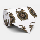 Illustratie van de cartoon van de wekker stropdas (Opgerold)