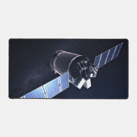 Illustratie van de Dragon XL ruimtesonde. Bureaumat (Voorkant)