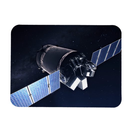 Illustratie van de Dragon XL ruimtesonde. Magneet (Horizontaal)