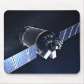 Illustratie van de Dragon XL ruimtesonde. Muismat (Voorkant)