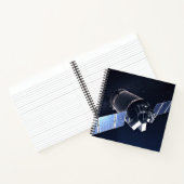 Illustratie van de Dragon XL ruimtesonde. Notitieboek (Binnen)