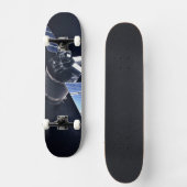 Illustratie van de Dragon XL ruimtesonde. Persoonlijk Skateboard (Voorkant)