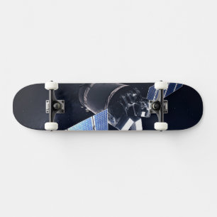 Illustratie van de Dragon XL ruimtesonde. Persoonlijk Skateboard