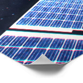 Illustratie van de Dragon XL ruimtesonde. Poster (Hoek)