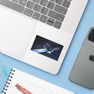 Illustratie van de Dragon XL ruimtesonde. Sticker