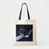 Illustratie van de Dragon XL ruimtesonde. Tote Bag (Voorkant)