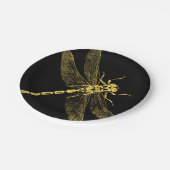  illustratie van de Dragonfly II Papieren Bordje (Gekanteld)