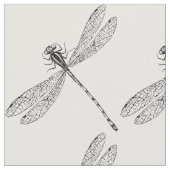 Illustratie van de Dragonfly Stof (Close Up)