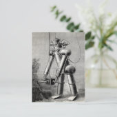 Illustratie van de duikspaarstand briefkaart (Staand voorkant)