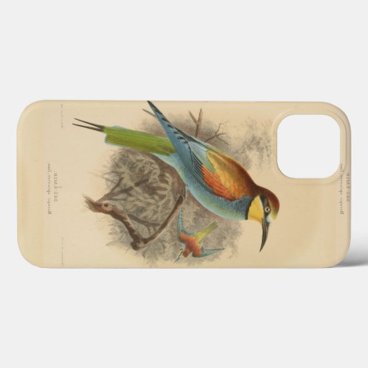  illustratie van de Europese bijeneter Case-Mate iPhone Case (Achterkant (horizontaal))