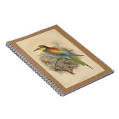  illustratie van de Europese bijeneter Notitieboek (Rechterzijde)