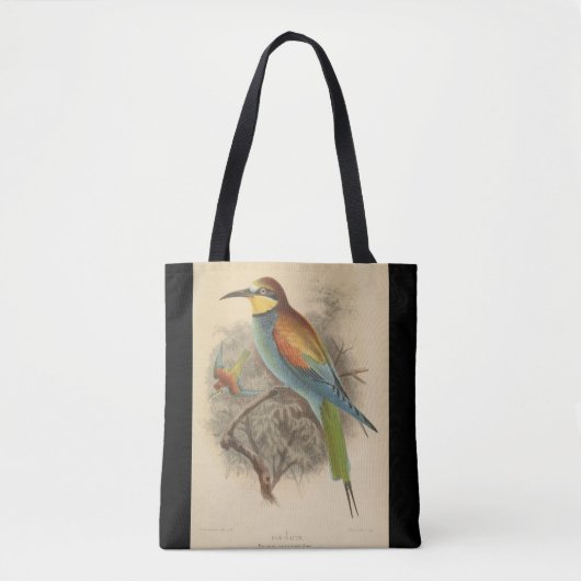  illustratie van de Europese bijeneter Tote Bag (Voorkant)