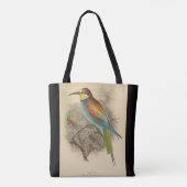  illustratie van de Europese bijeneter Tote Bag (Achterkant)