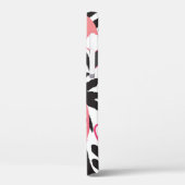  illustratie van de exotische vogel flamingo Case-Mate iPhone case (Achterkant / Links)