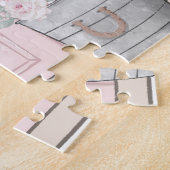 Illustratie van de Franse Waterverf Chic Dames Bak Legpuzzel (Zijkant)