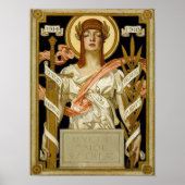 Illustratie van de Grote Oorlogsoverwinning, 1918  Poster (Voorkant)