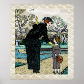  illustratie van de herfst van de Kunst Poster (Voorkant)