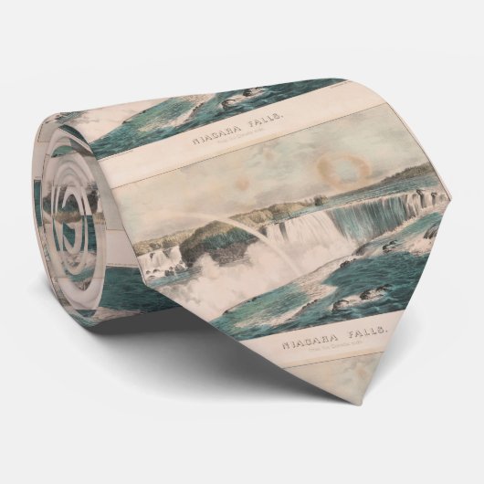  illustratie van de Herfsten van Niagara (1907) Stropdas (Opgerold)