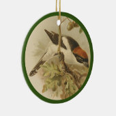  illustratie van de houtsproeier keramisch ornament (Rechts)