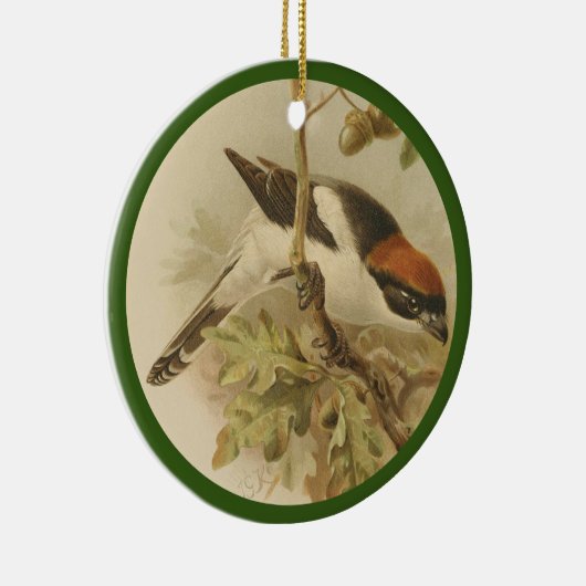  illustratie van de houtsproeier keramisch ornament (Rechts)