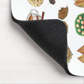 Illustratie van de Indiase voedselverwerkende indu Muismat (Hoek)