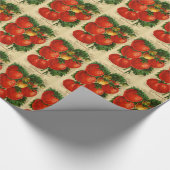 illustratie van de Jessie Strawberry Cadeaupapier (Hoek)