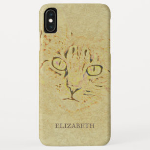 Illustratie van de kat Case-Mate iPhone case