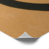 Illustratie van de  Lion Art Deco (1917) Poster (Hoek)