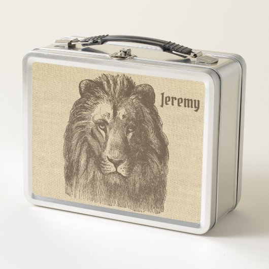 illustratie van de Lion op Aangepersonaliseerde B (Voorkant)