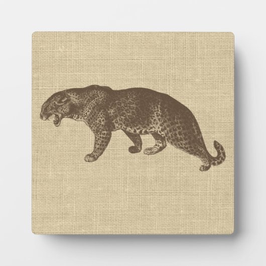  illustratie van de luipaard fotoplaat (Voorkant)