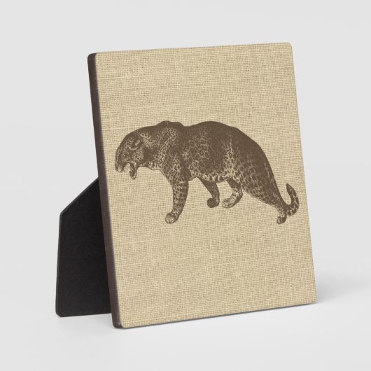  illustratie van de luipaard fotoplaat (Voorkant)