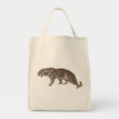  illustratie van de luipaard tote bag (Voorkant)