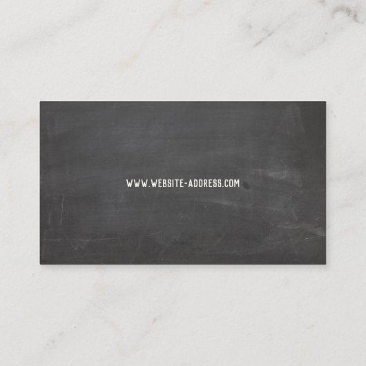 Illustratie van de middeleeuwse leeuw visitekaartje (Achterkant)