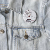 illustratie van de mode van de ozonrok ronde button 5,7 cm (In situ)