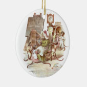 Illustratie van de Monkey School  Keramisch Ornament (Rechts)