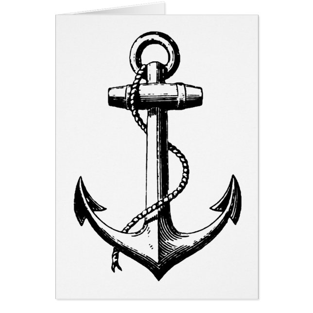  illustratie van de Nautical Anchor (Voorkant)