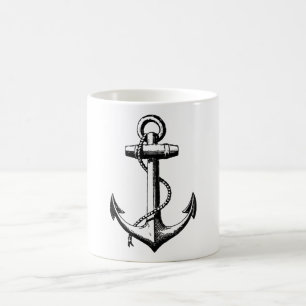  illustratie van de Nautical Anchor Koffiemok