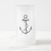  illustratie van de Nautical Anchor Matglas Bierpul (Center)