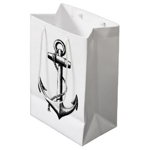  illustratie van de Nautical Anchor Medium Cadeauzakje