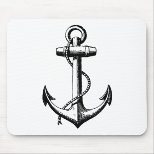 illustratie van de Nautical Anchor Muismat