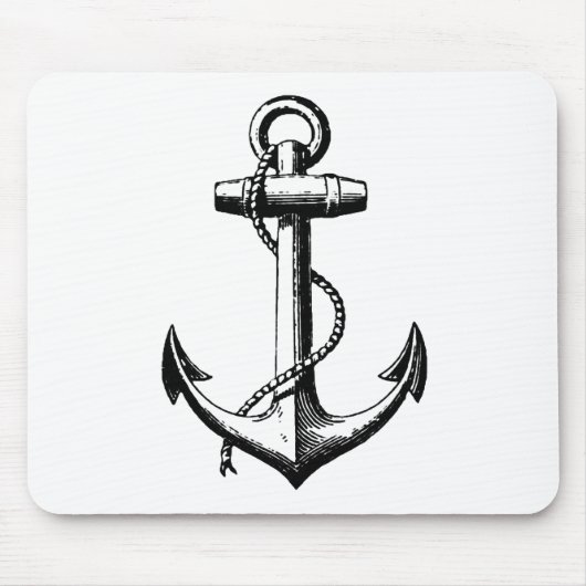 illustratie van de Nautical Anchor Muismat (Voorkant)