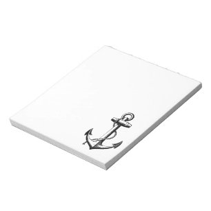 illustratie van de Nautical Anchor Notitieblok