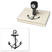 illustratie van de Nautical Anchor Rubberstempel (Gestempeld)