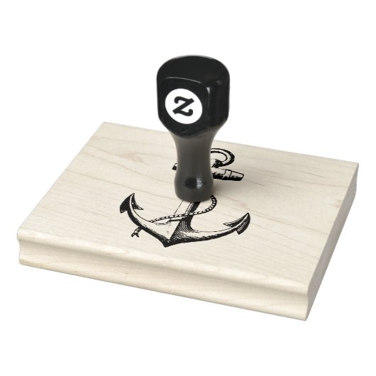 illustratie van de Nautical Anchor Rubberstempel (Stempel)