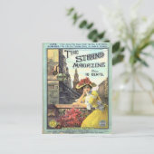 Illustratie van de omslag van het Victoriaanse Str Briefkaart (Staand voorkant)