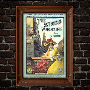 Illustratie van de omslag van het Victoriaanse Str Poster