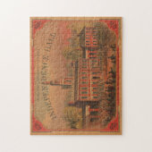 Illustratie van de  Onafhankelijkheidszaal (1878) Legpuzzel (Verticaal)