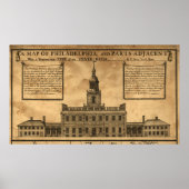  illustratie van de Onafhankelijkheidszaal Poster (Voorkant)