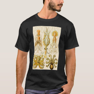 illustratie van de onderwateroctopus t-shirt