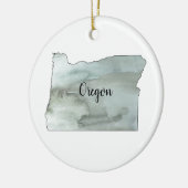 Illustratie van de Oregon-staat Keramisch Ornament (Links)